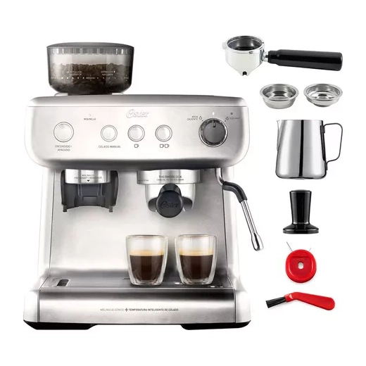 CAFETERA OSTER ESPRESSO CON MOLINILLO