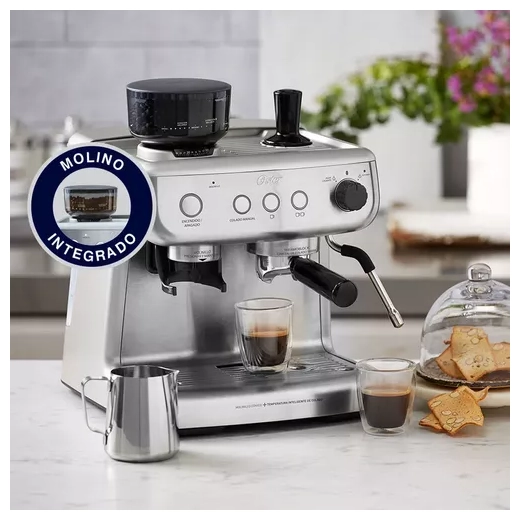 CAFETERA OSTER ESPRESSO CON MOLINILLO