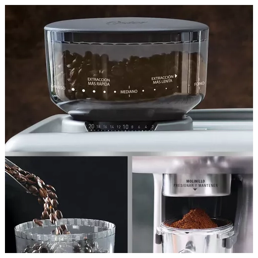 CAFETERA OSTER ESPRESSO CON MOLINILLO
