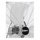 Ventilador De Piso Liliana VTFM18 Turbo Cromo