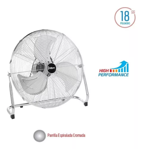 Ventilador De Piso Liliana VTFM18 Turbo Cromo