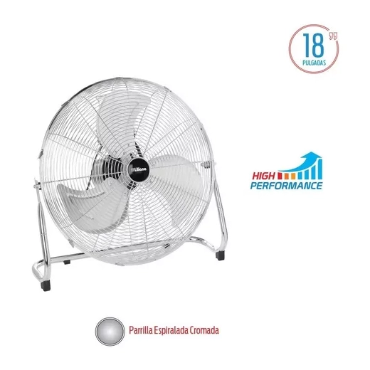 Ventilador De Piso Liliana VTFM18 Turbo Cromo