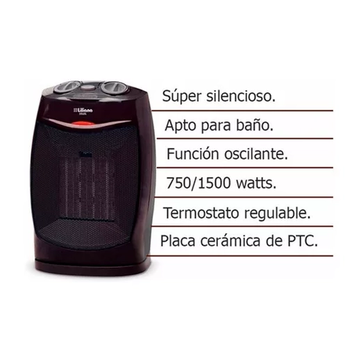 CALOVENTOR LILIANA 1500W PTC SOLEIL