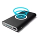 Cargador Portatil Power Bank Doble Qi 10000 Mah Base Celular Negro