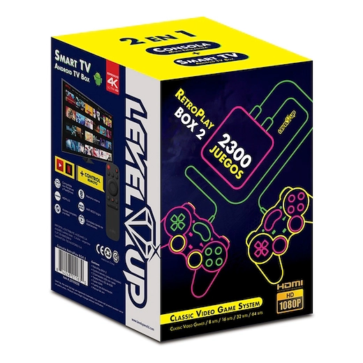 Consola Retro Play Lt Level Up