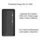 Powerbank Foxbox Energy Slim V2 12500 Mah Negro