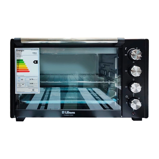 Horno Eléctrico Liliana 46 Litros 2200w 250ºc Negro