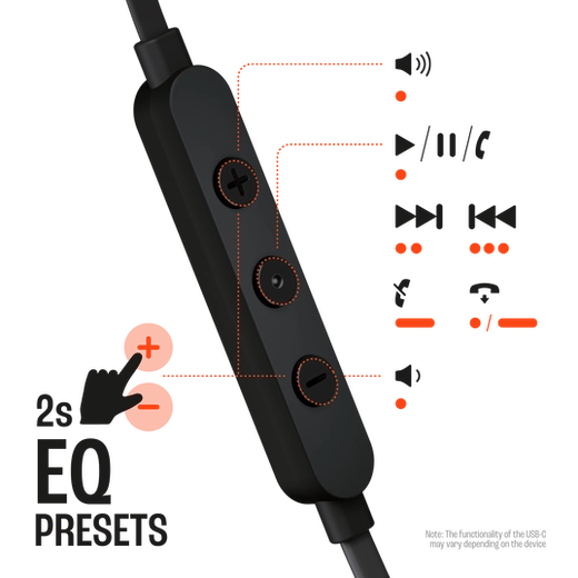Auricular JBL Tune 310C Negro