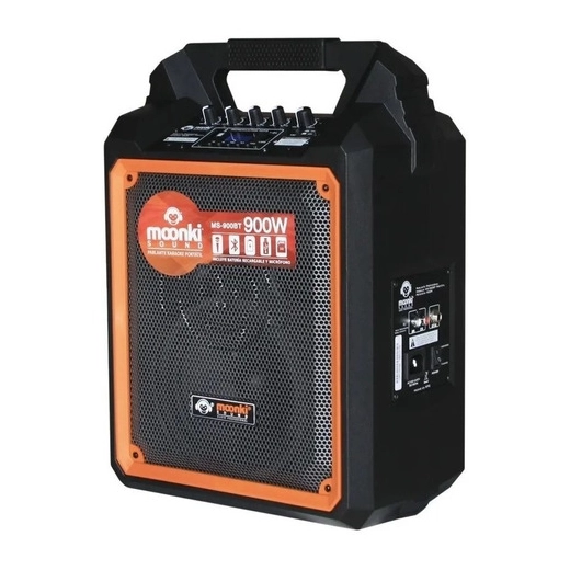 Parlante Portatil Moonki 900W 60W Rsm Bluetooth 6,5’’