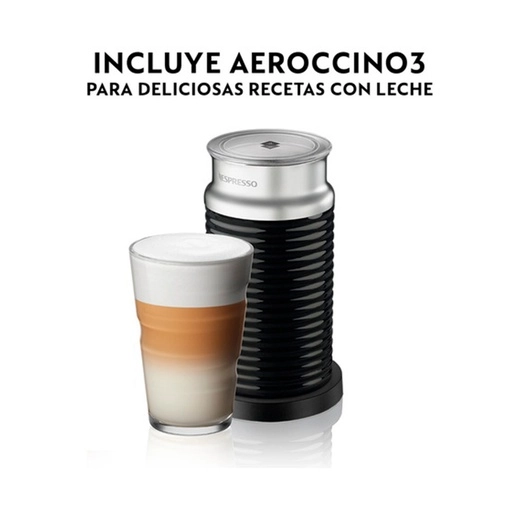Cafetera Nespresso Essenza Mini C30 Blanca Automatica Con Aeroccino