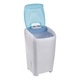 Lavarropas Columbia Semiautomático 7kg Color Blanco/celeste