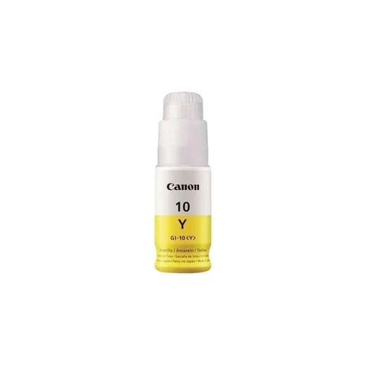 Botella de Tinta Canon Gi-10 Yellow Lam