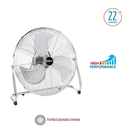 Ventilador De Piso Turbo 22 Reclinable