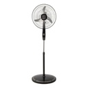 Ventilador De Pie Liliana Negro 18 Vpc18M