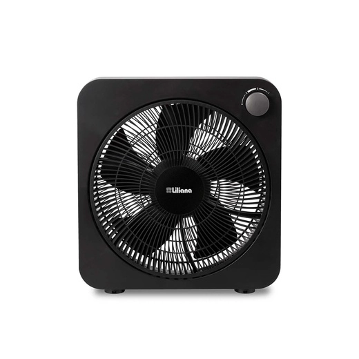 Ventilador De Piso Vt12 Turbo 12 Negro
