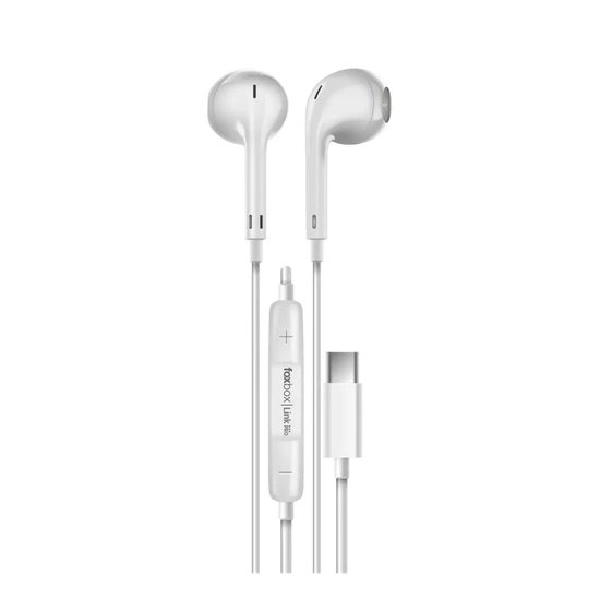 Auricular Foxbox Tipo C Control De Volumen Microfono