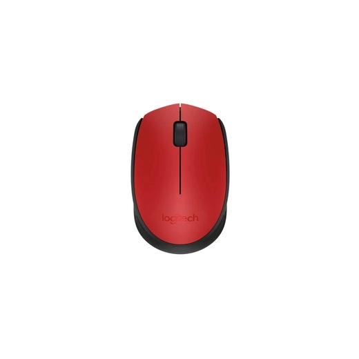 Mouse Logitech Inalámbrico M170 Rojo