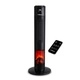 Turbocalefactor Eléctrico Liliana Towerflame Negro