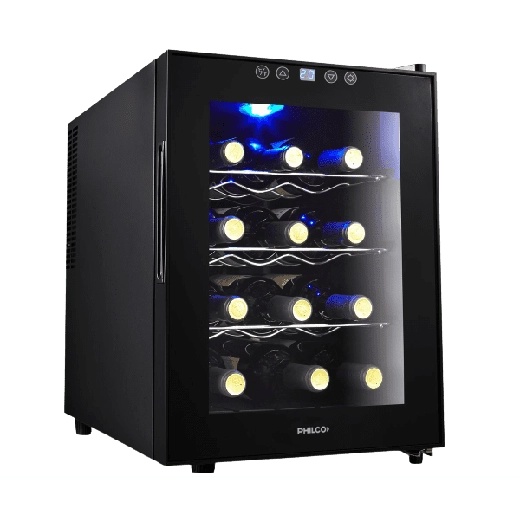 Cava De Vinos Philco Termoeléctrica 12 Botellas       
