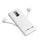 Cargador Portatil Foxbox Energy Slim V2 6500 Mah Blanco