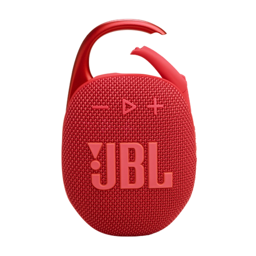 Parlante Portátil Jbl Clip 5 Con Bluetooth Impermeable Rojo