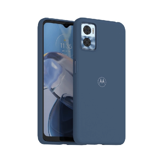 Funda Protectora Celular Motorola Moto E22 Azul