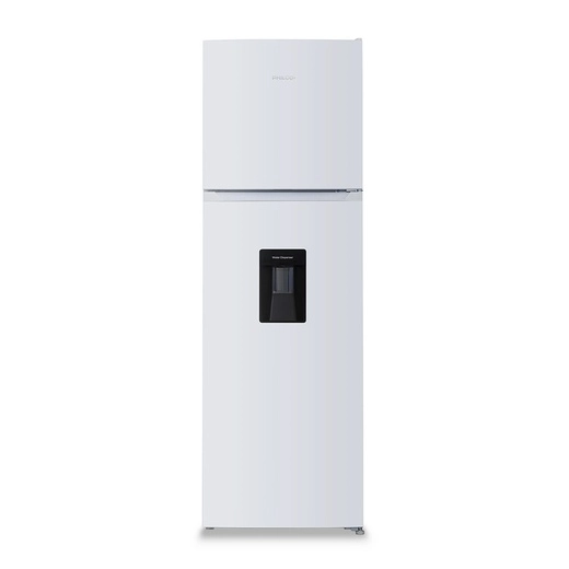 Heladera Philco Top Mount 281Lts No Frost Con Dispenser Blanca