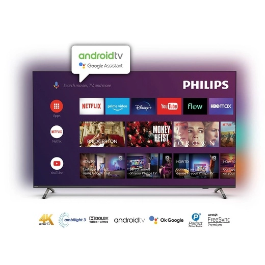 Smart Tv Philips 65 Uhd 4K     