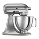 Batidora Planetaria Kitchen Aid Artisan Plateada