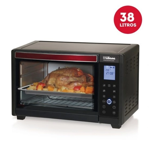 Horno Eléctrico Liliana Dígital 38 Litros 1750 Watts