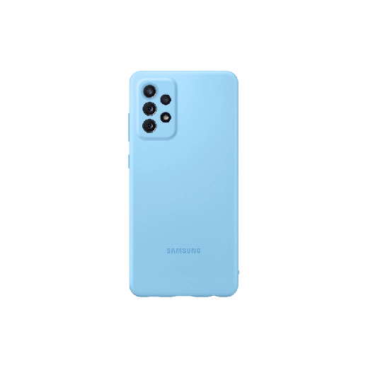 Funda Samsung A72 Silicona Azul Ef-Pa725Tlegww