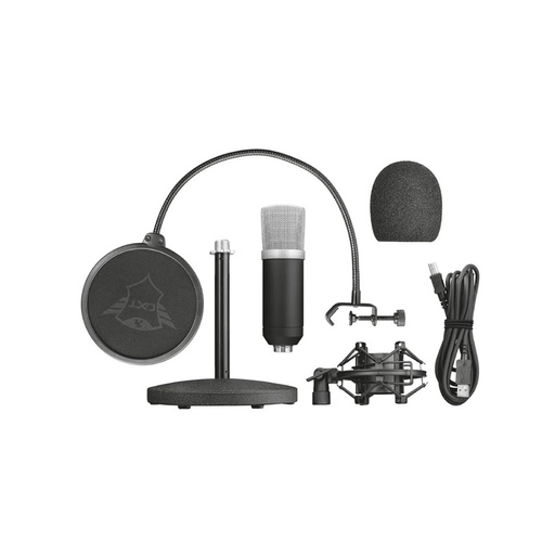 [TRUST-21753] Micrófono de estudio Trust Emita Usb Gxt252