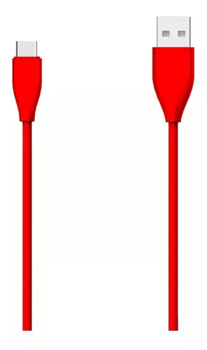 [USB-STYPE1RO] Cable Cargador Soul Usb A Tipo C 1 Metro