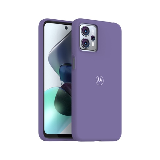 [94G23SCSFTDBK] Funda Protectora Motorola Premium G23 Violeta