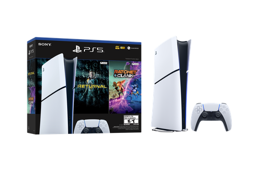 [1000038915] Consola Sony Playstation 5 Slim 1Tb Edicion Digital Bundle Ratchet  Clank: Rift Apart + Returnal