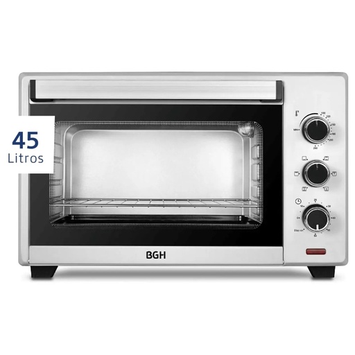 [PNH048323] Horno Eléctrico BGH 45L Silver C/Convección