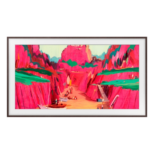 [QN75LS03DAGCZBB] Smart Tv Samsung 75" QLED 4K The Frame Marrón - LS03D