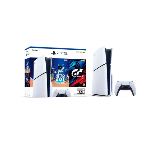 [I1000038859] Consola Play Station 5 Standard Bundle + Gran Turismo + Astrobot – Edición LATAM 2015