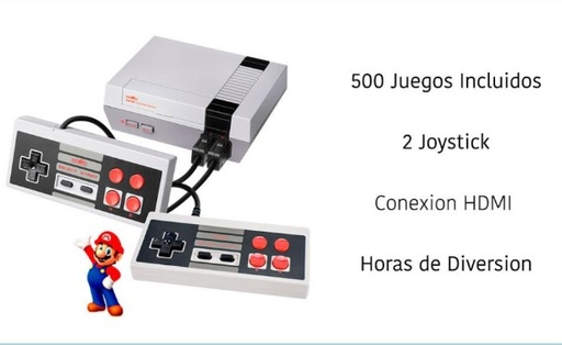 [RETRONESHD] Consola Family Retro Nes Hd Level Up