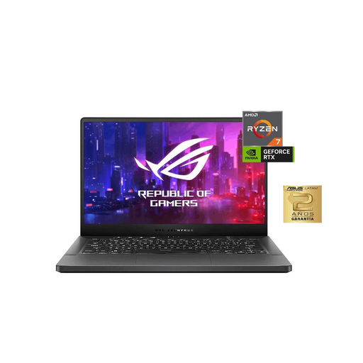 [GA401QC-K2105W] Notebook Gamer Rog Zephyrus G14 Ga401Qc-K2105W Nvidia Geforce Rtx 3050 Ryzen 7 16Gb 512Gb