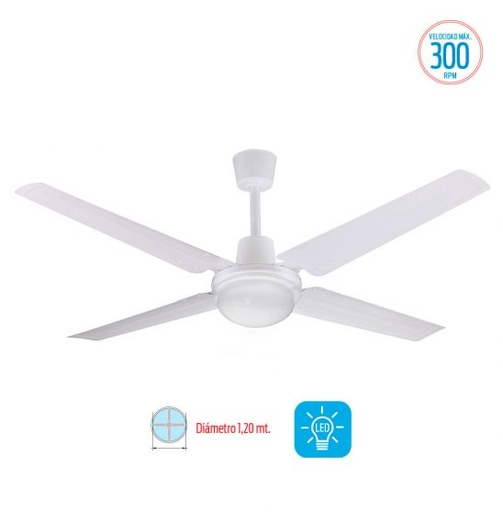 [VTHB114] Ventilador De Techo Liliana 4 Aspas