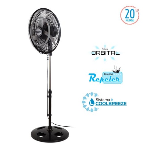 [VPM2016CB] Ventilador De Pie Liliana 20 Coolbreeze 120W